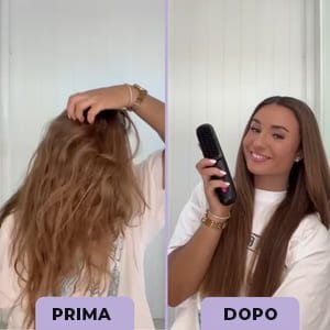 Spazzola Lisciante Portatile Senza Fili DermyLab PRO