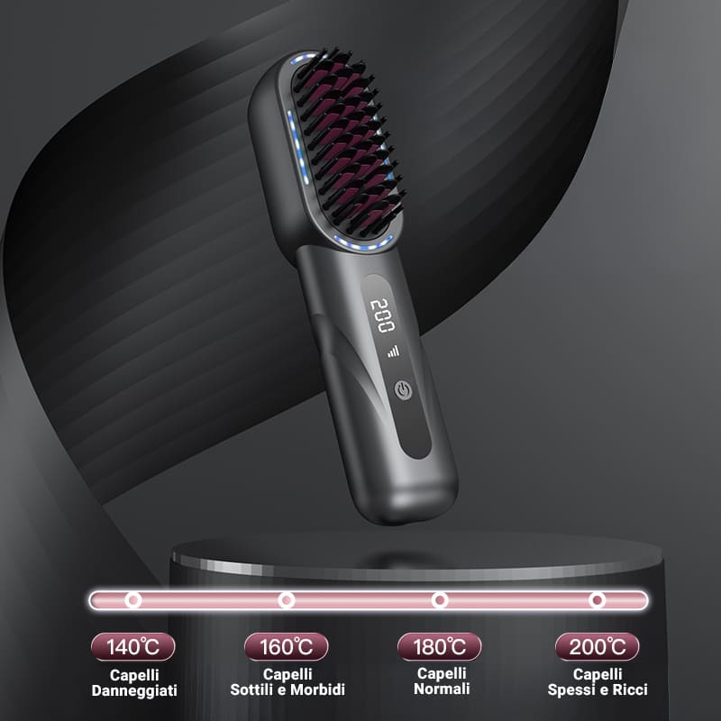 Spazzola Lisciante Senza Fili DermyLab PRO MAX