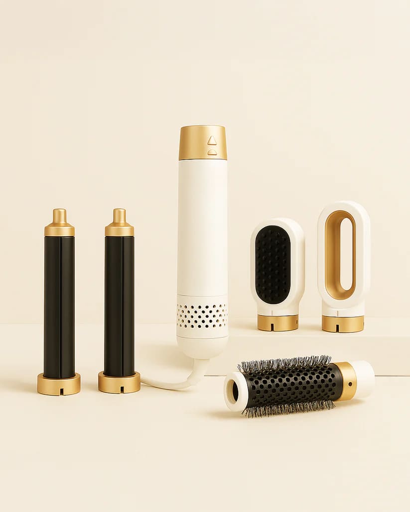 DermyLab Kit 5 in 1 - Asciuga, Liscia, Arriccia, Volumizza, Modella
