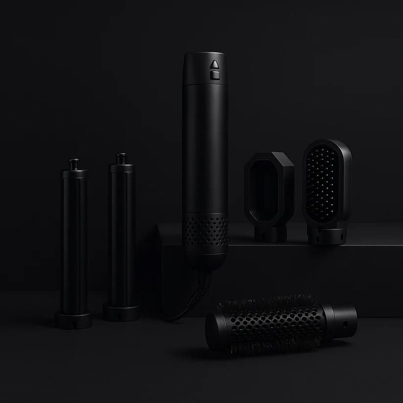 DermyLab Kit 5 in 1 - Asciuga, Liscia, Arriccia, Volumizza, Modella