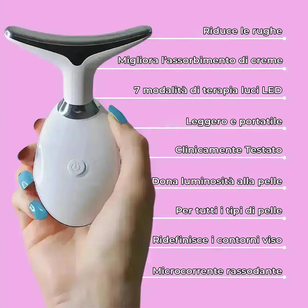 DemmyLab 7-in-1 Massaggiatore Viso LED