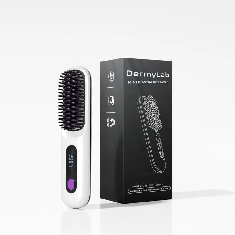 Spazzola Lisciante Portatile Senza Fili DermyLab PRO
